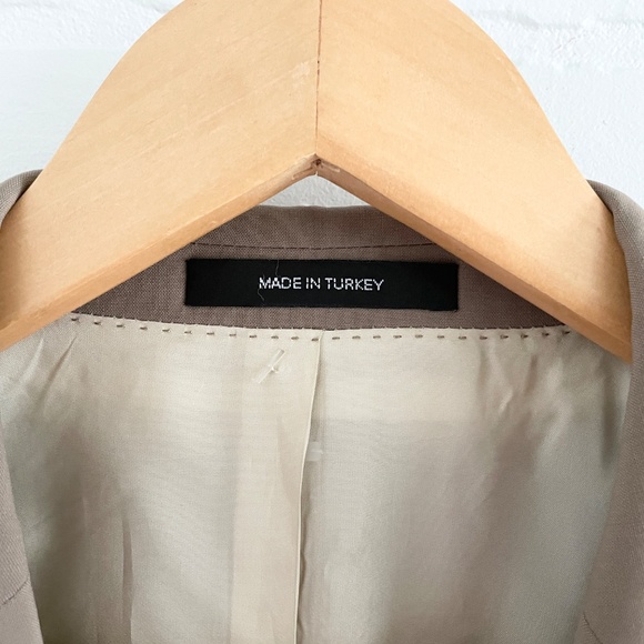 Hugo Boss Men’s Blazer Single breast Wool Stretch blend Taupe Tan Beige 48R - Picture 6 of 16